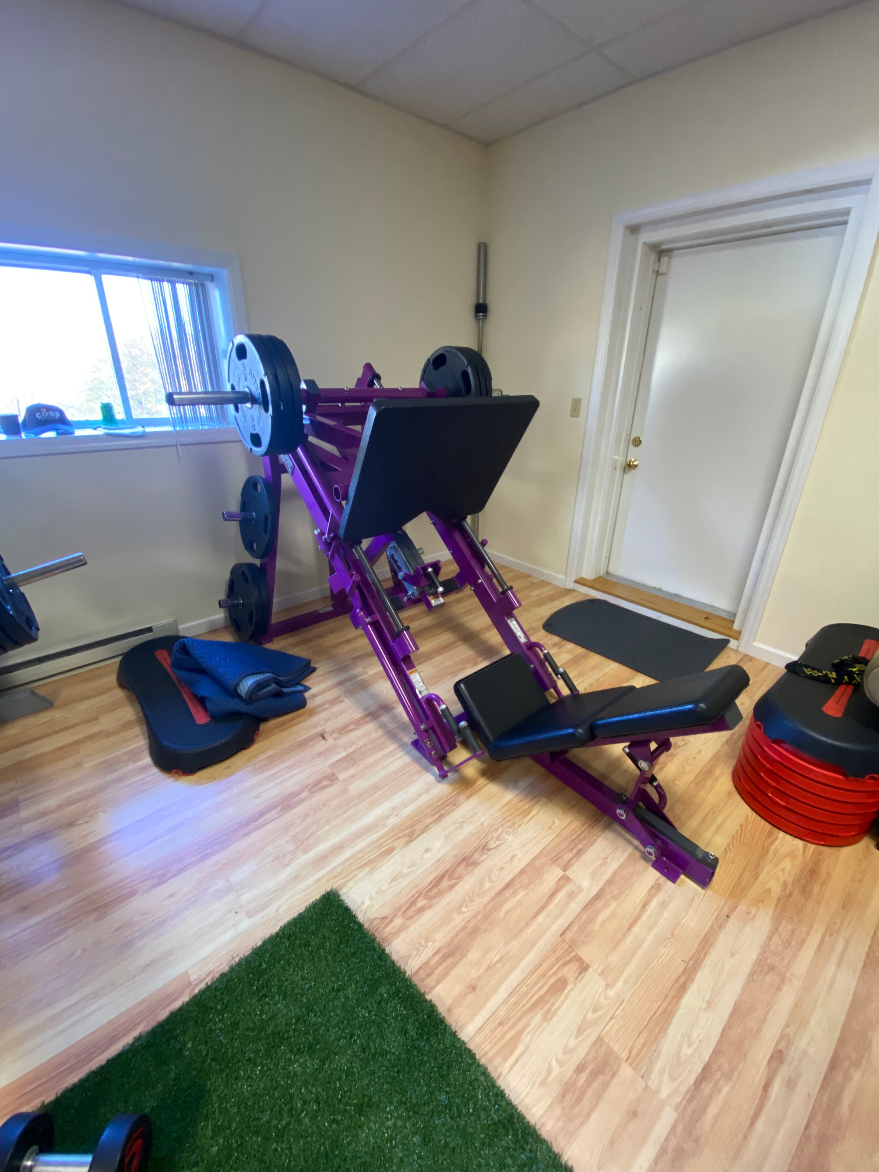 Hammer Strength Linear Leg Press Plate Loaded